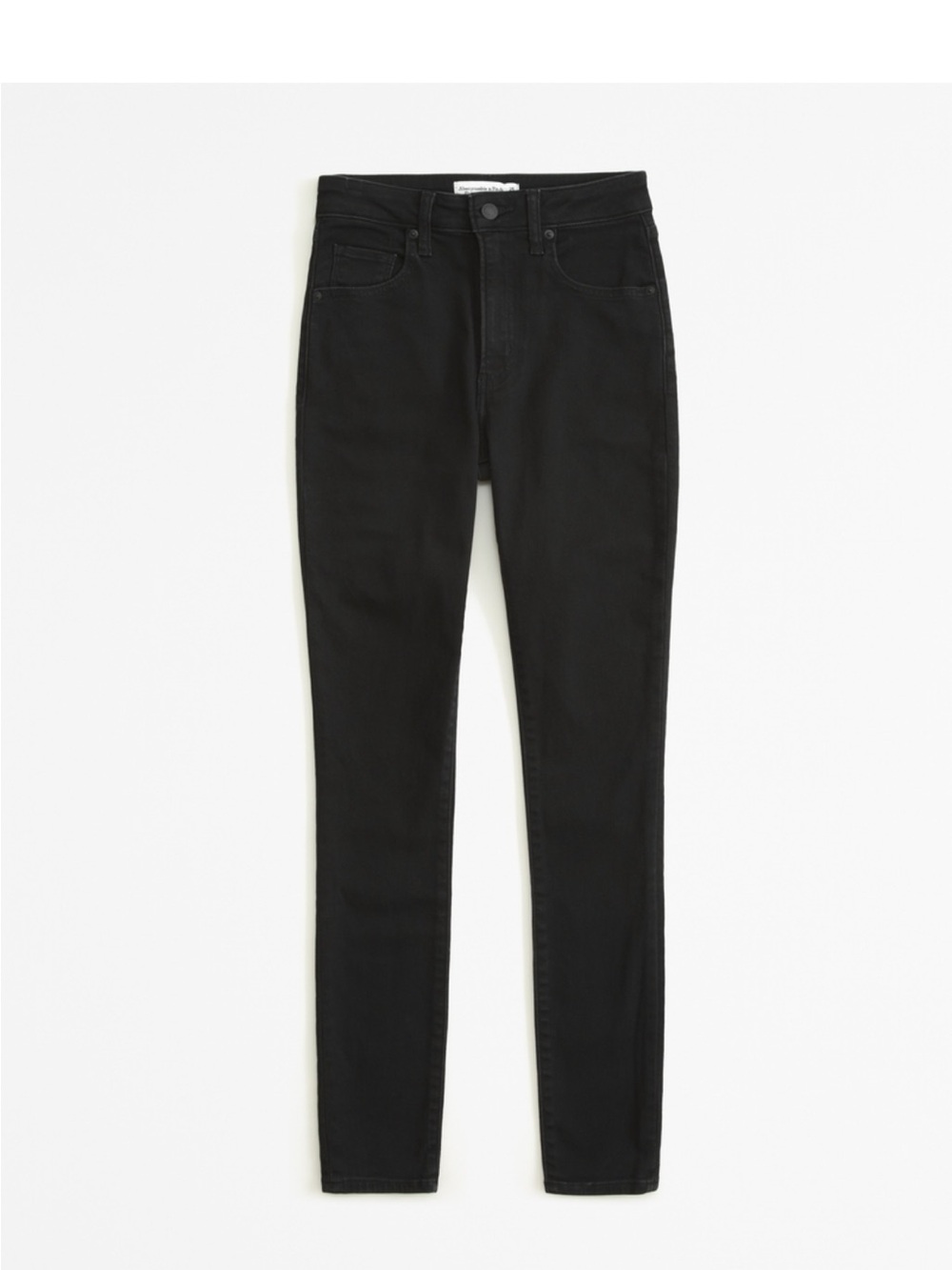 Abercrombie & Fitch Black Washed Skinny Jeans